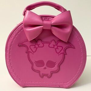 Monster High Hot Topic Draculaura Bow Crossbody Bag Purse Detachable Strap